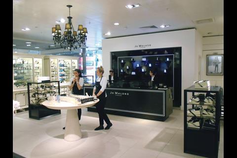 Jo Malone has an almost standalone store in John Lewis